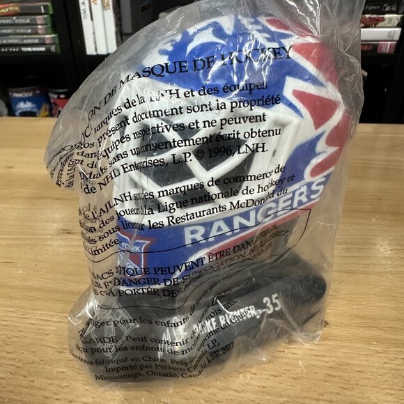 McDonald’s 1996-97 Set 7 Goalie Masks Helmets Roy Richter Ranford Belfour Potvin - Picture 7 of 8